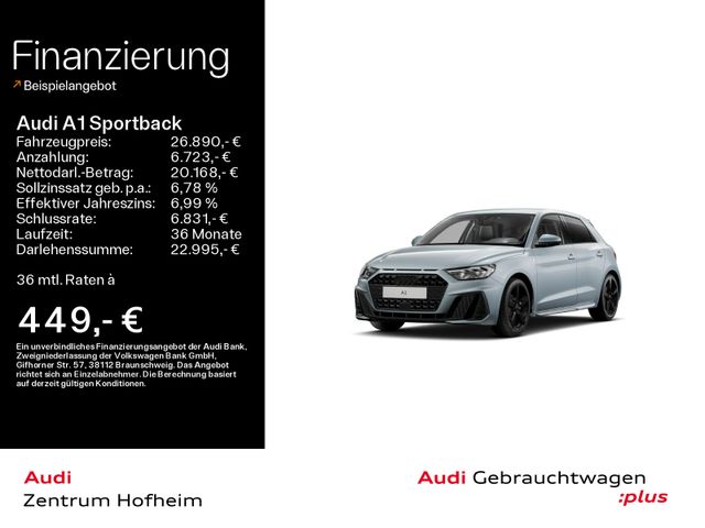 Audi A1 Sportback 25 TFSI S line S tro*LED*Virtual*Na