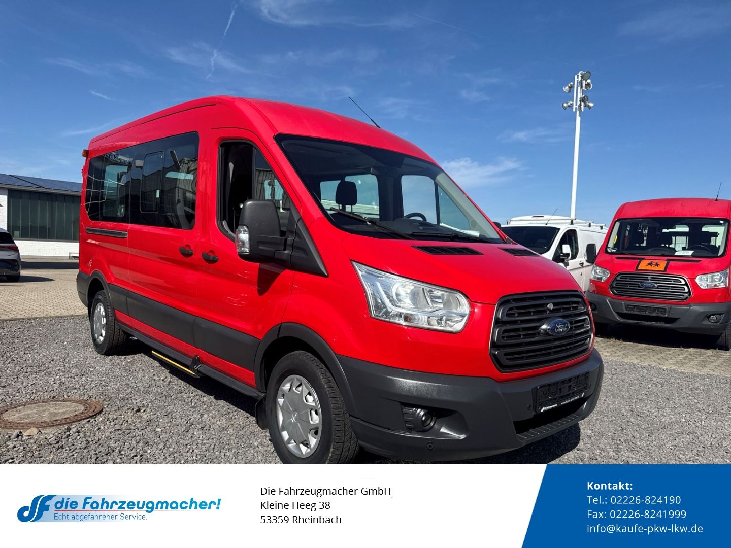 Fahrzeugabbildung Ford Transit Kombi 350 L3 Trend Temp Klima *2076