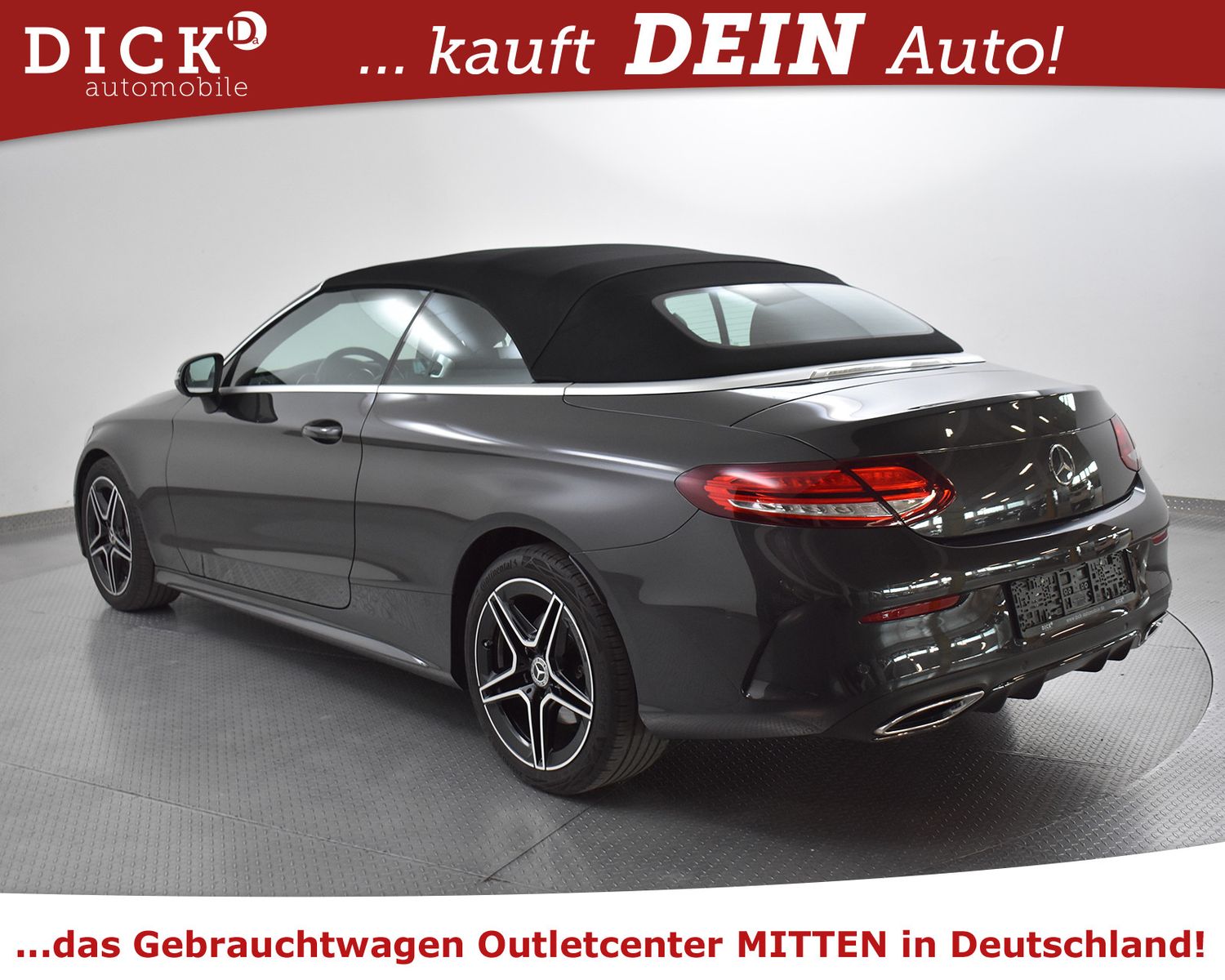 MERCEDES-BENZ C 220d Cabrio AMG Line COMAND+LED+MEMO+BURM+KAM+ - Image 5