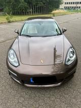 Porsche Panamera - Scheckheft - 4 Punkt Scheinwerfer - Porsche Panamera: Braun