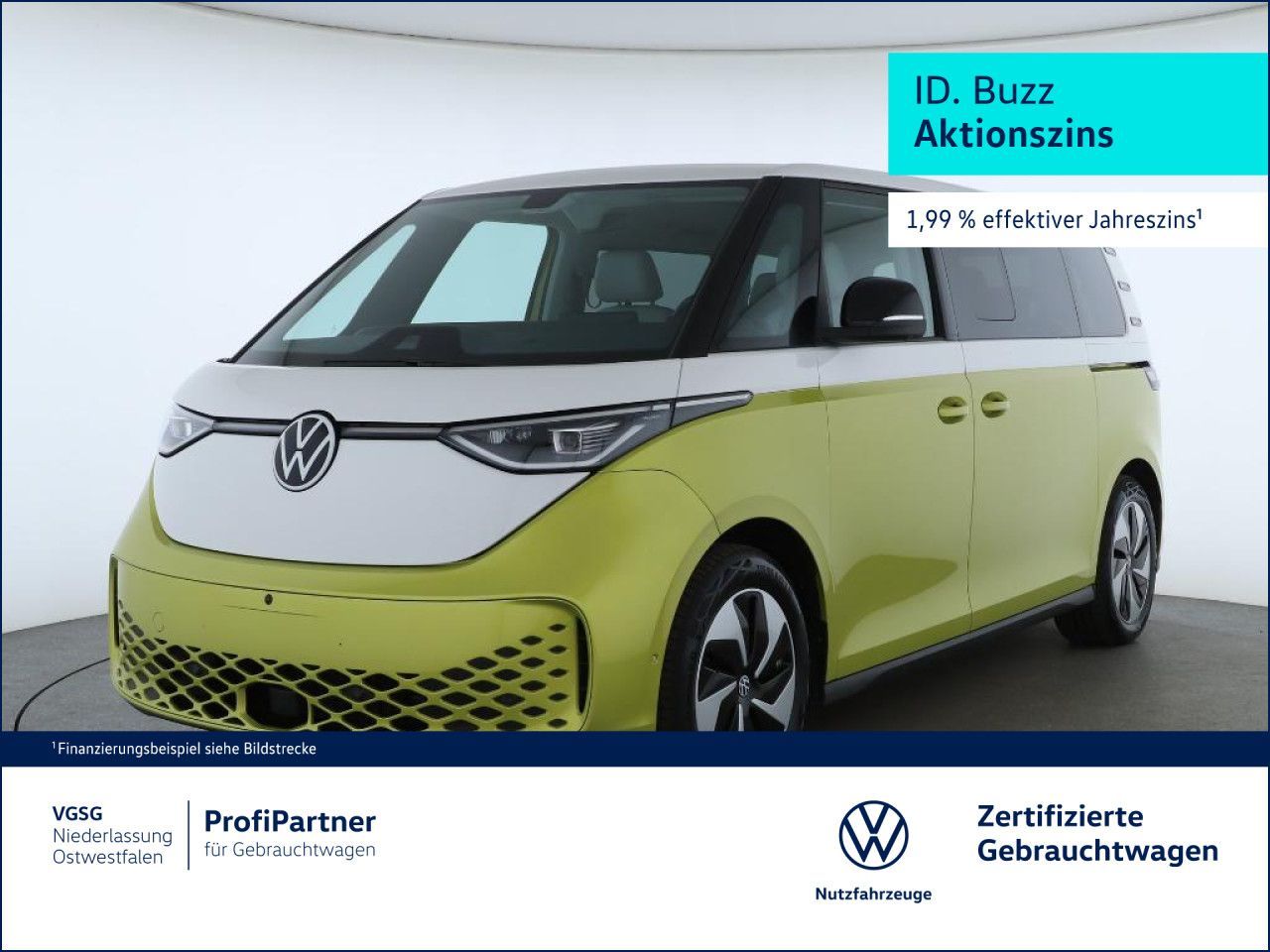 Volkswagen ID. Buzz Pro ACC AHK Area View IQ.Light HUD Navi