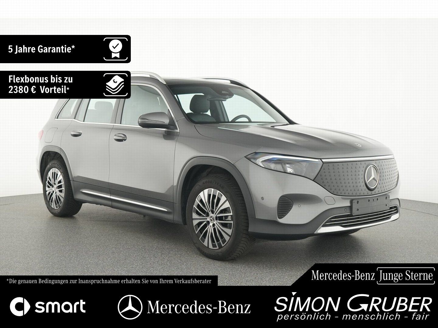 Fahrzeugabbildung Mercedes-Benz EQB 250+ Progressive Adv. Pano Kamera Amb 7Sitze