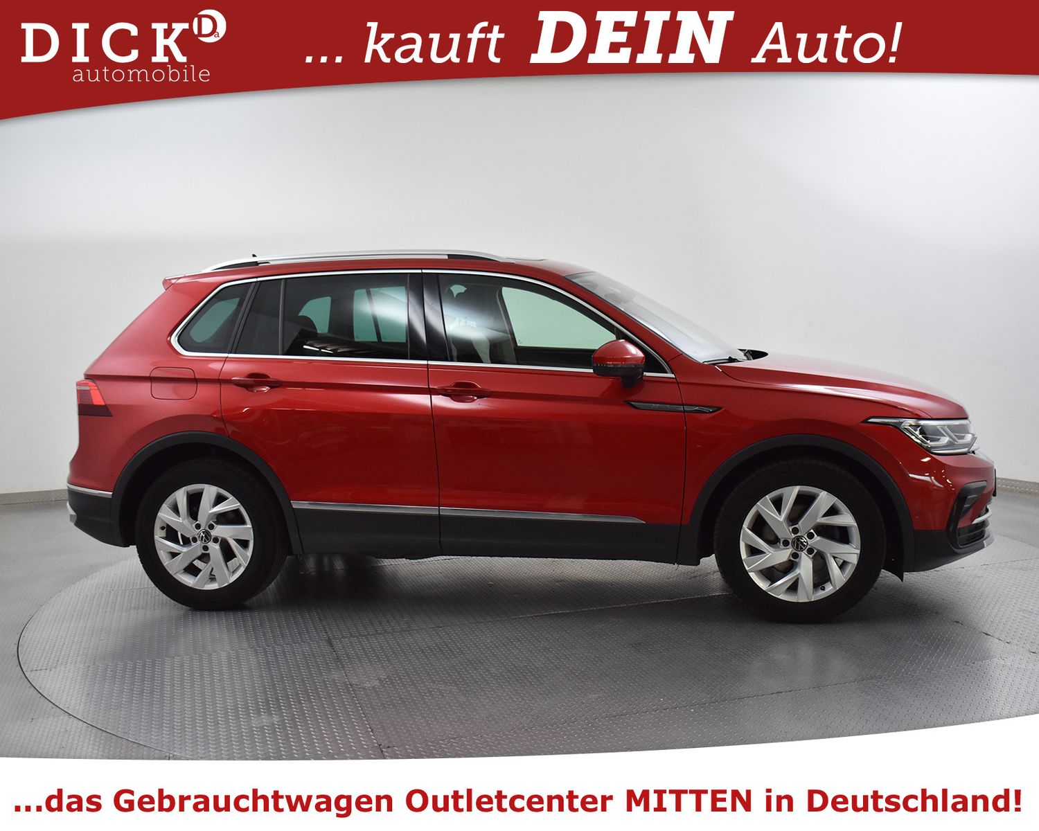 VW Tiguan 2.0d DSG Elegan PANO+STDHZ+VIRTU+360+VOLL - Image 2