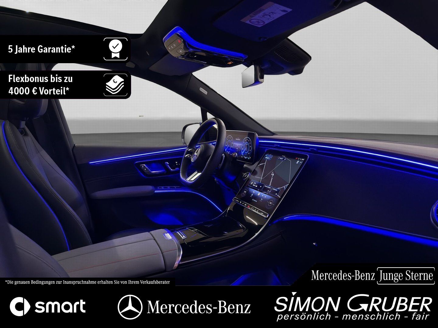 Fahrzeugabbildung Mercedes-Benz EQS 500 4M SUV AMG Pano DigiLight Airmatic 360