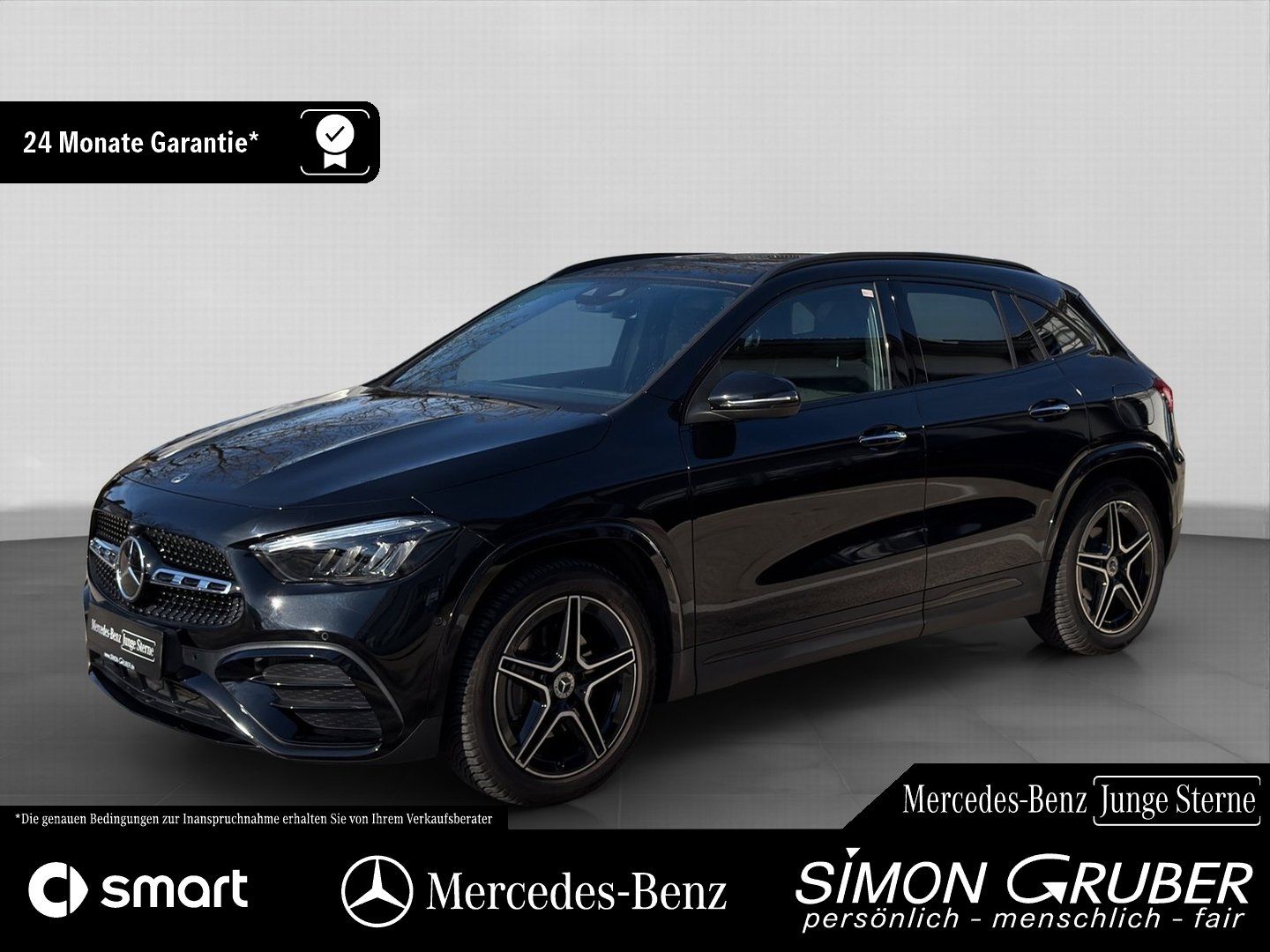 Fahrzeugabbildung Mercedes-Benz GLA 200 AMG Night Pano Fahrassist KeyGo Ambiente