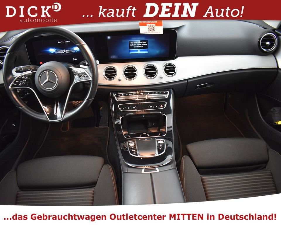 Mercedes-Benz E 220 d T 9G WIDES+NAVI+LED+SHZ+TEMP+KAMER+PARKAS