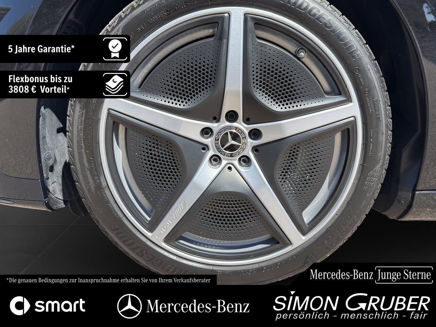 Fahrzeugabbildung Mercedes-Benz EQE 500 4M AMG Premium+ Nappa Hyper Pano Md 2025