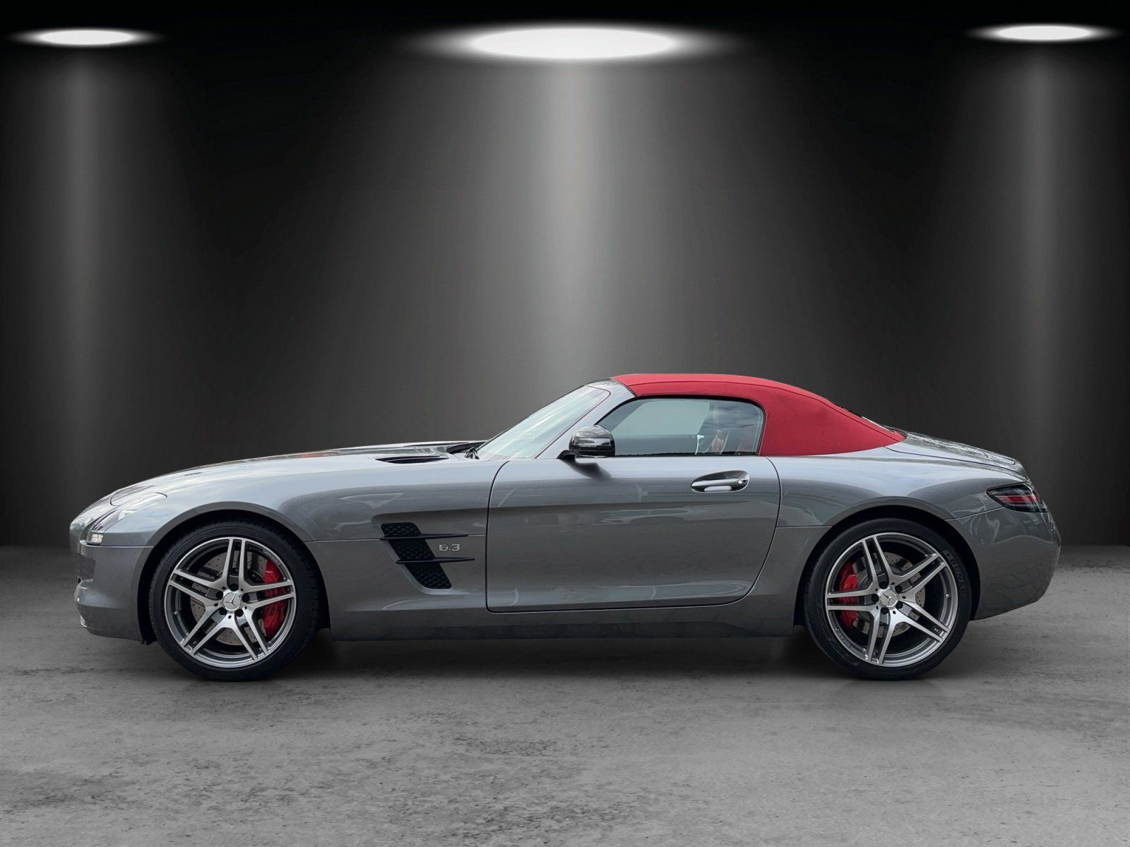 Fahrzeugabbildung Mercedes-Benz SLS AMG GT Roadster deutsches Auto MB-Scheckheft