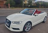 Audi A3 2.0 TDI  Cabrio White, Red Seats - Audi A3: Se TDI