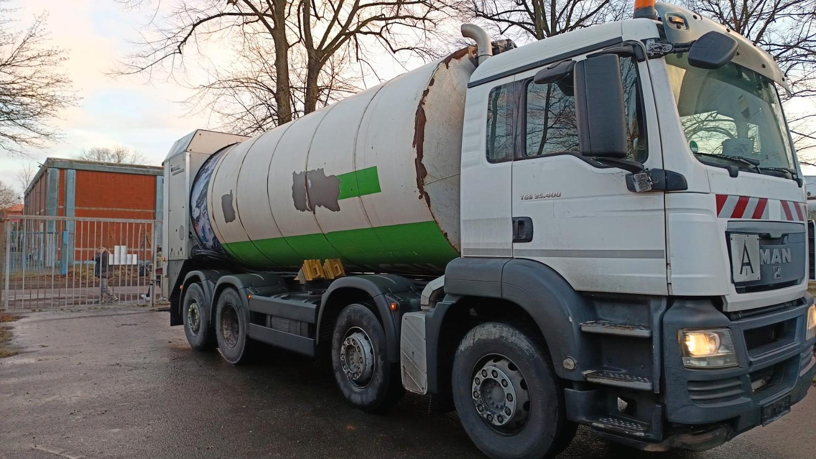 MAN TGS 35.400 FAUN Rotopress 525 L BIO