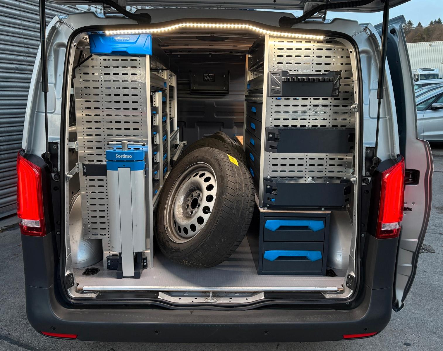 Mercedes-Benz Vito Kasten *2x SORTIMO*2x SCHIEBETÜR*NAVI*KAM*