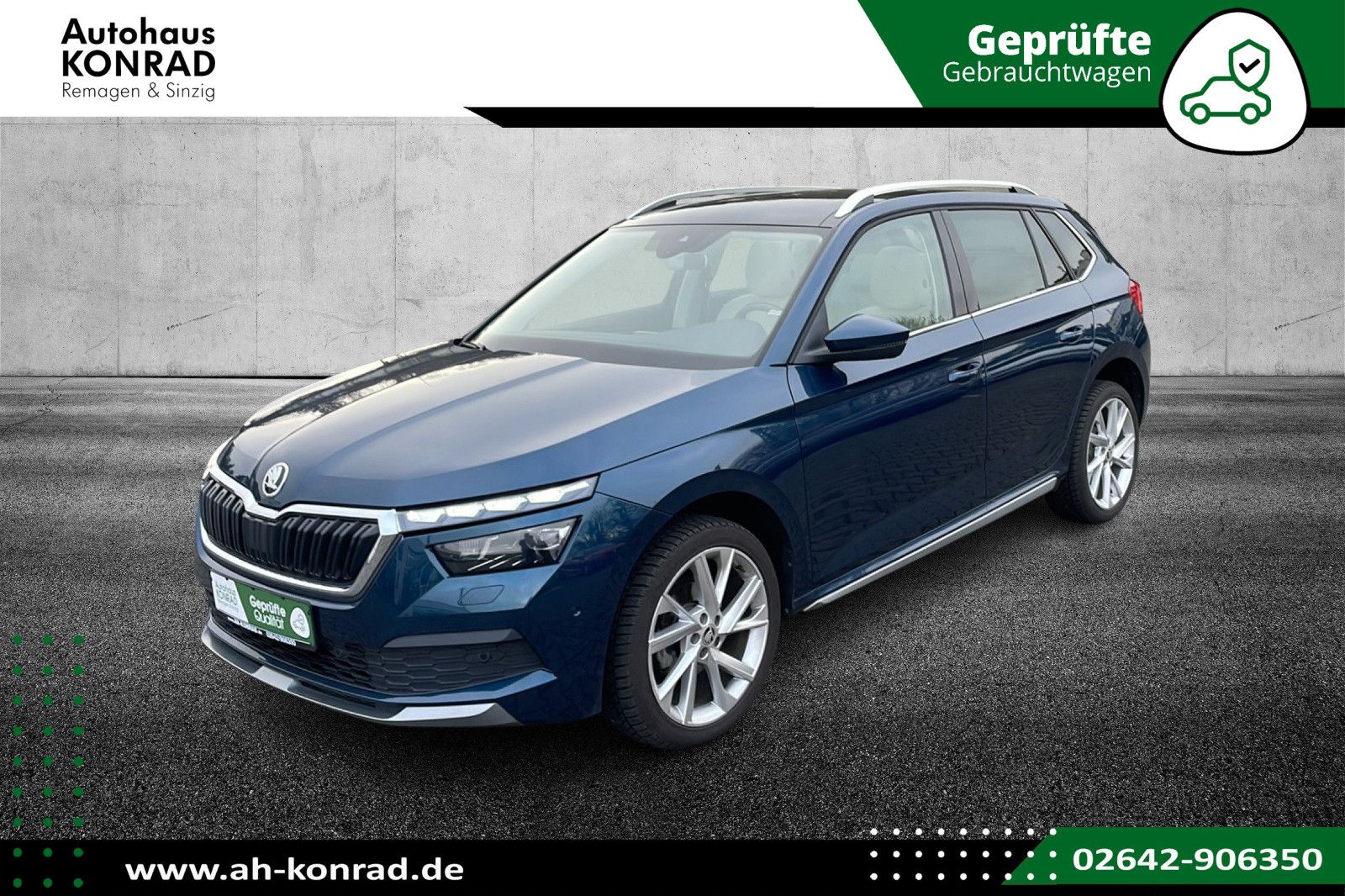 Fahrzeugabbildung SKODA Kamiq Style 1.5 TSI*APP*ACC*LEDER*PANO