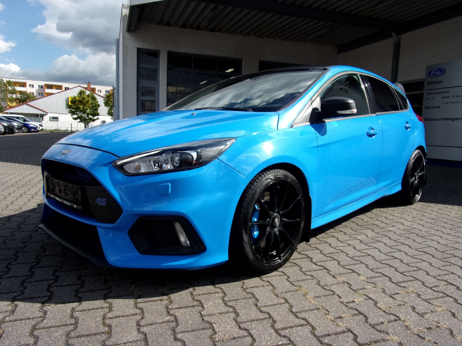 Ford Focus Lim. RS Blue & Black Scheckheft