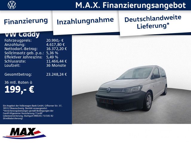 VW Caddy Kombi*TSI*84KW*Standh*Connect*Klima*
