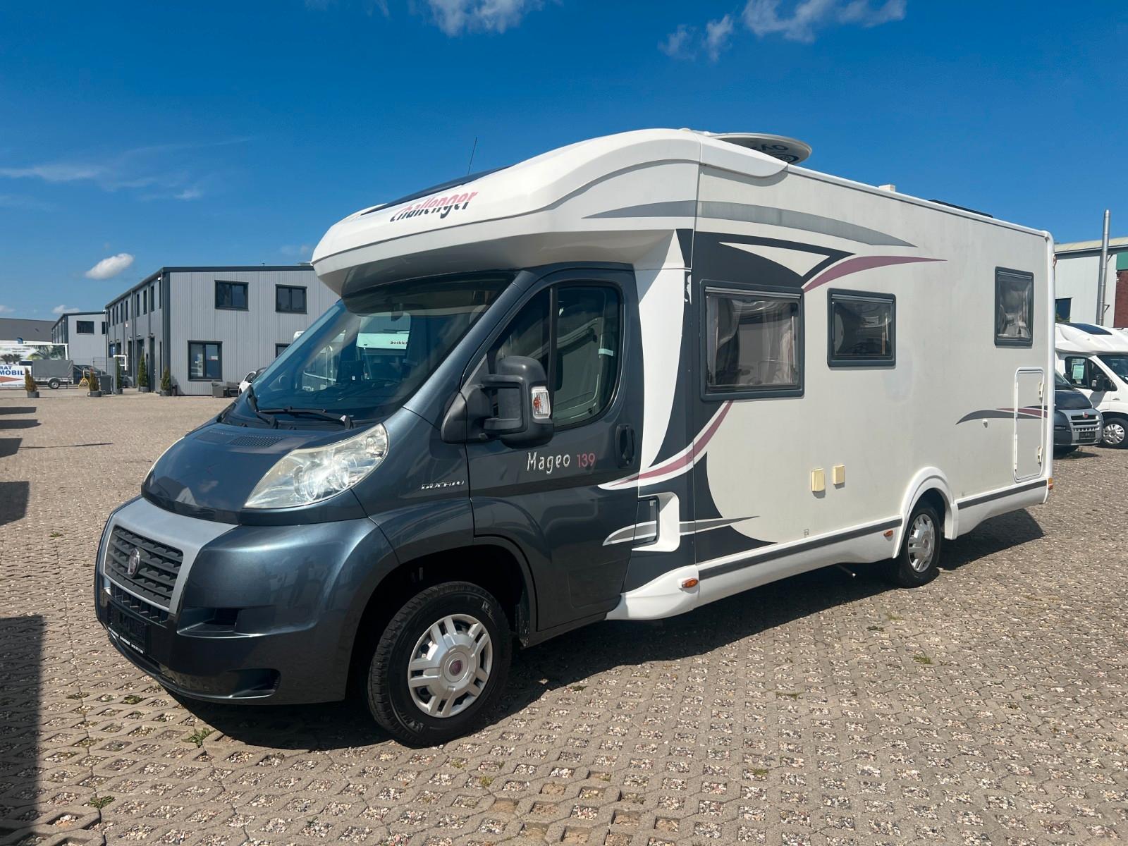 Challenger MAGEO 139 *EINZEL & HUBBETT*A.SAT*SOLAR*KAMERA*