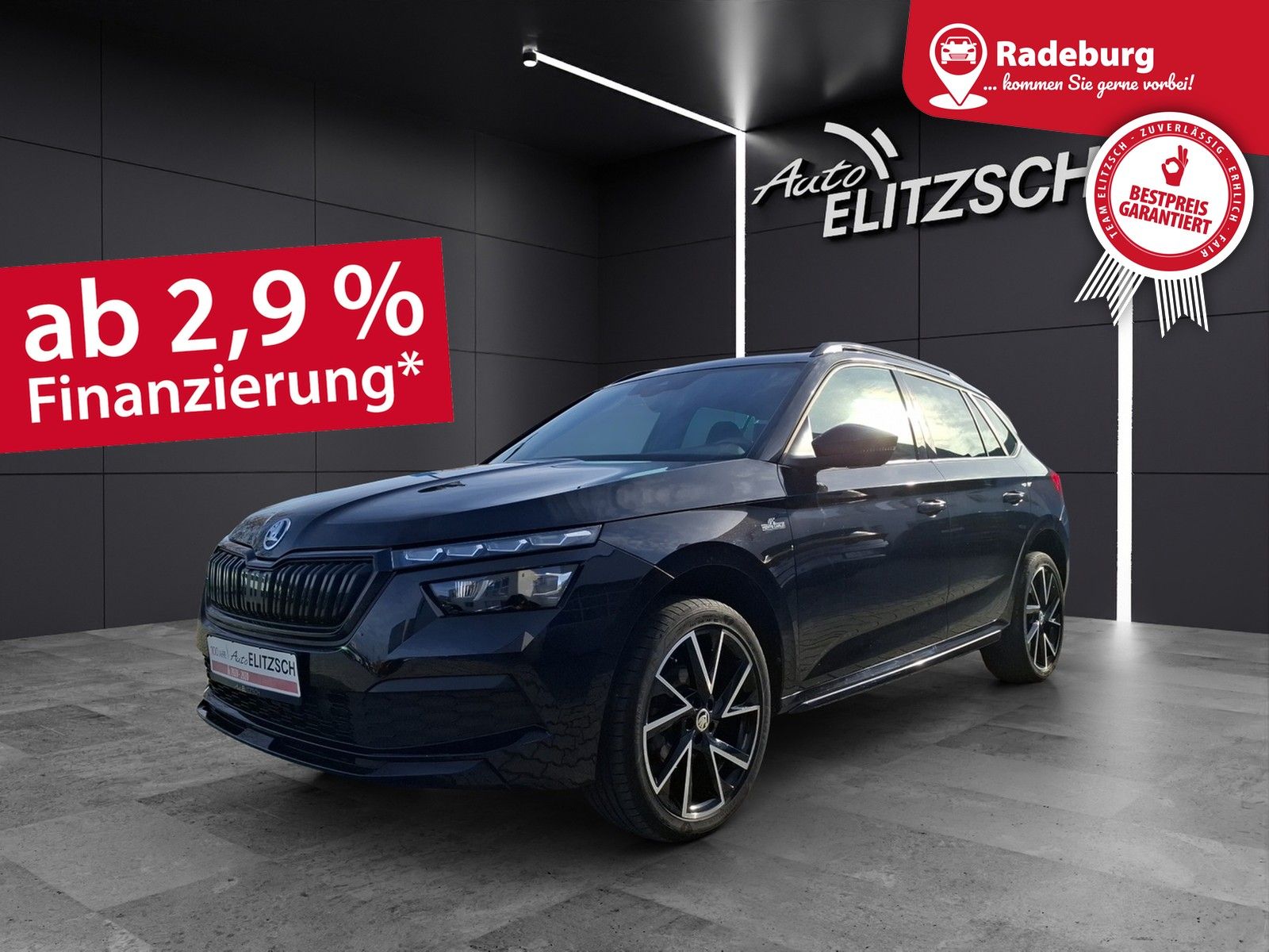 Fahrzeugabbildung SKODA Kamiq TSI Monte-Carlo LED Navi AID Pano ACC PDC