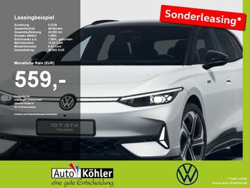 Volkswagen Leasingangebot: Volkswagen ID.7 GTX Tourer 4MOTION 86 kWh Beispielfahrzeug