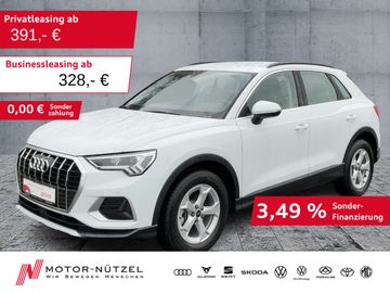 Audi Leasingangebot: Audi Q3 35 TFSI S-TR ADVANCED LED+NAVI+RFK+ACC+SHZ+18