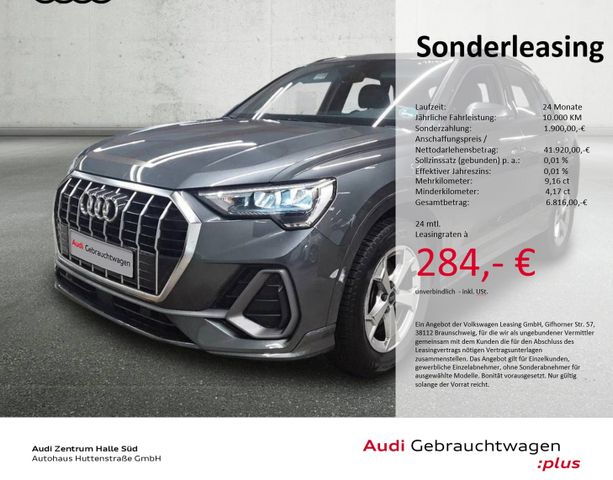 Audi Q3 35 TDI qu S line LED NAVI+ eKLAPPE 18"