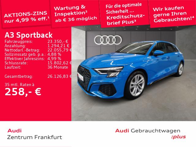 Audi A3 Sportback 30 TFSI S line LED DAB Tempomat