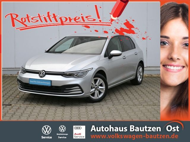 Golf VIII 1.5 TSI Life LED/NAVI+VZE/16-ZOLL/PDC/