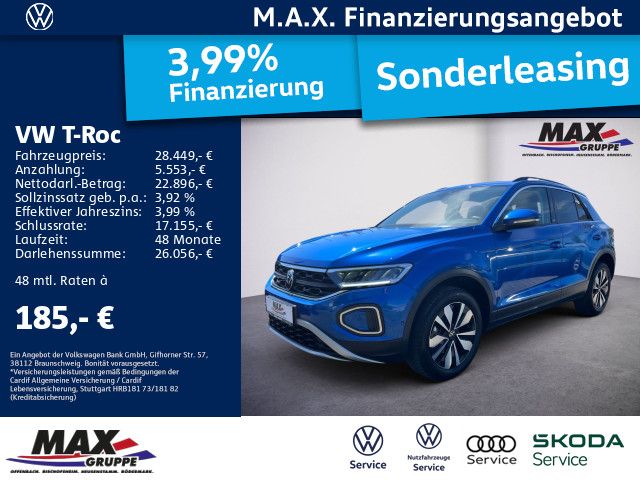 T-Roc 1.5 TSI DSG MOVE LED+KAMERA+DCP+PDC+NAVI+D