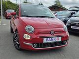 Fiat 500 Red -Panorama/Garantie/WenigKm/1.Hand- - Fiat 500: Red