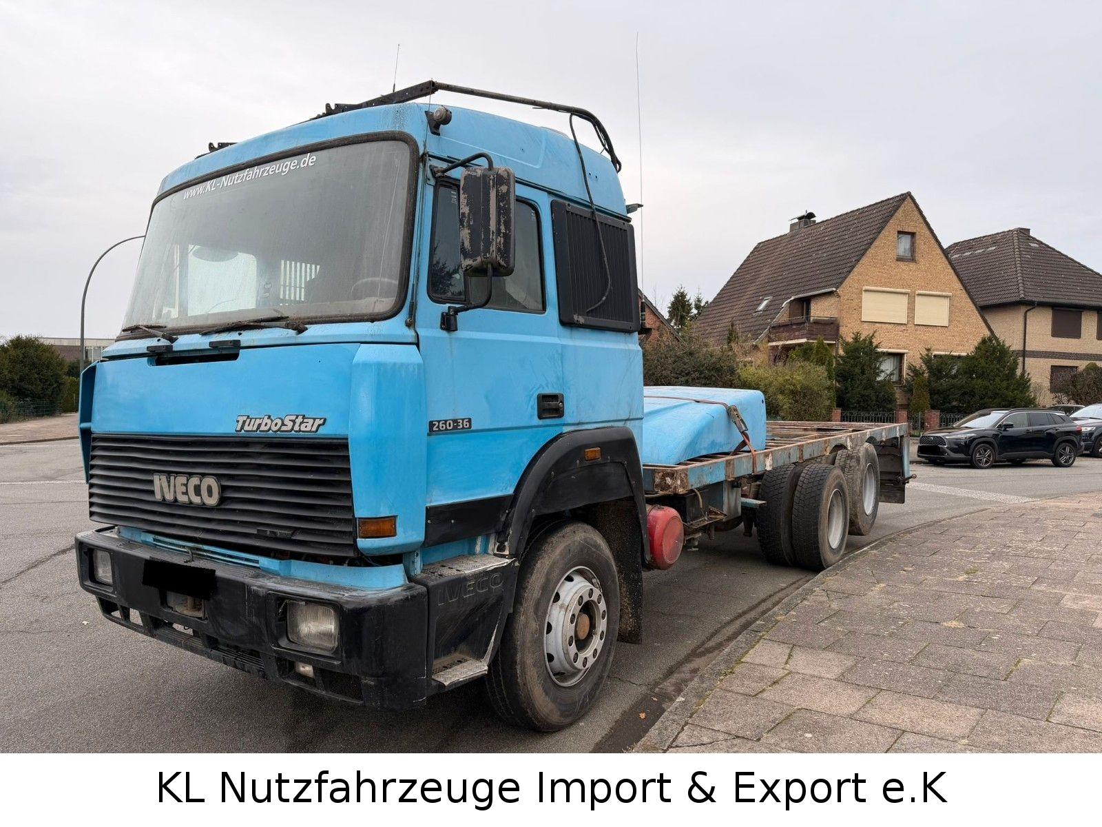 Iveco 260.36 / Turbostar / 6x2 " Blatt-Blatt