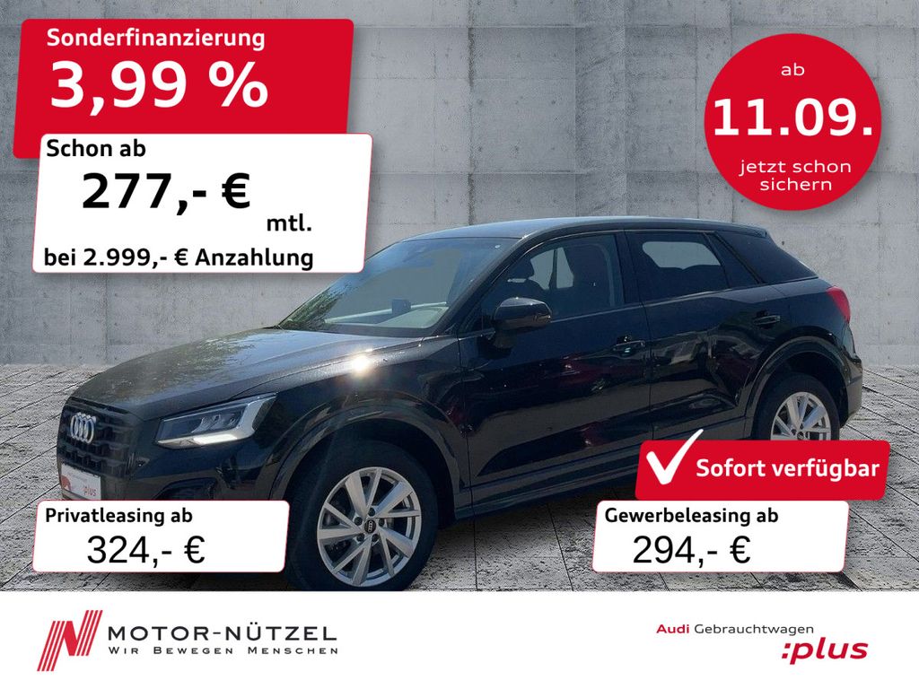 Abbildung Leasingangebot Audi Q2 40 TFSI QU S-TR ADVANCED LED+NAVI+RFK+ACC+17"