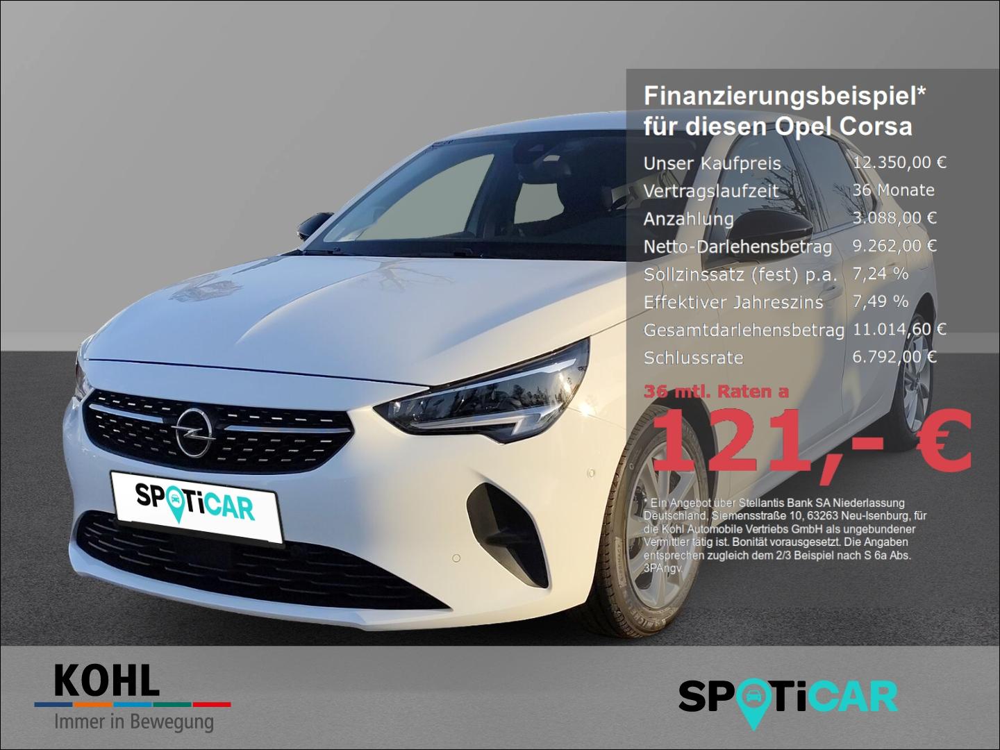 Opel Corsa F Elegance Spurhalteass. Fernlichtass. SHZ