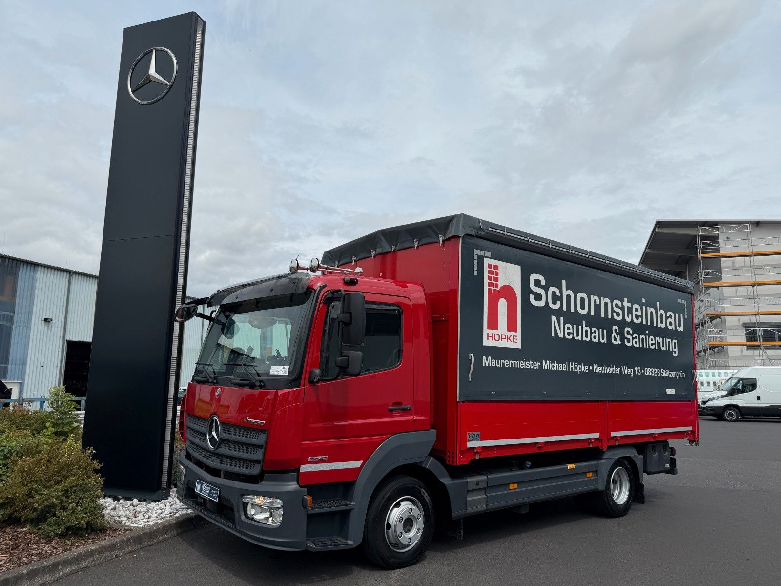 Fahrzeugabbildung Mercedes-Benz Atego 923 L 3 Sitze Standh. Ausbau