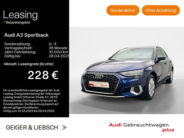 Audi A3 Sportback 30 TFSI Advanced NAVI*KLIMA*PDC*18Z