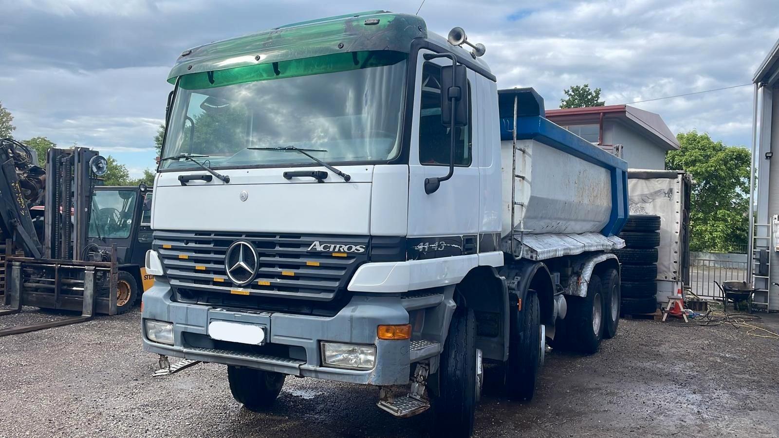 Mercedes-Benz ACTROS 4143 8X6 DUMPER TIPPER