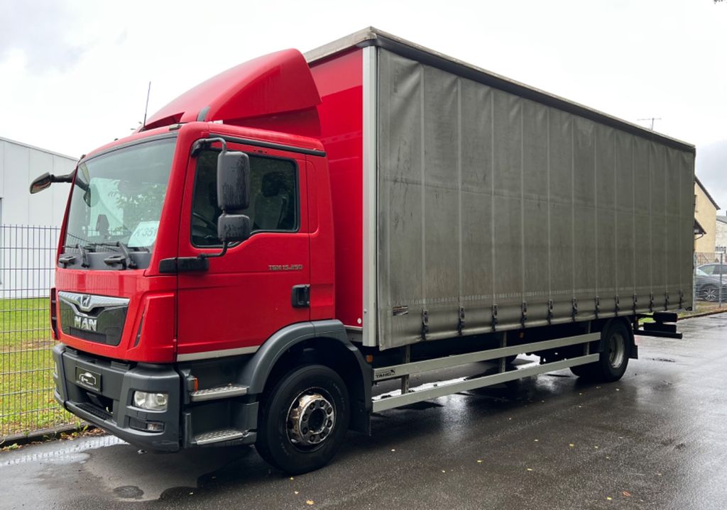 MAN TGM 15.250 Pritsche + Schiebeplane AHK Klima