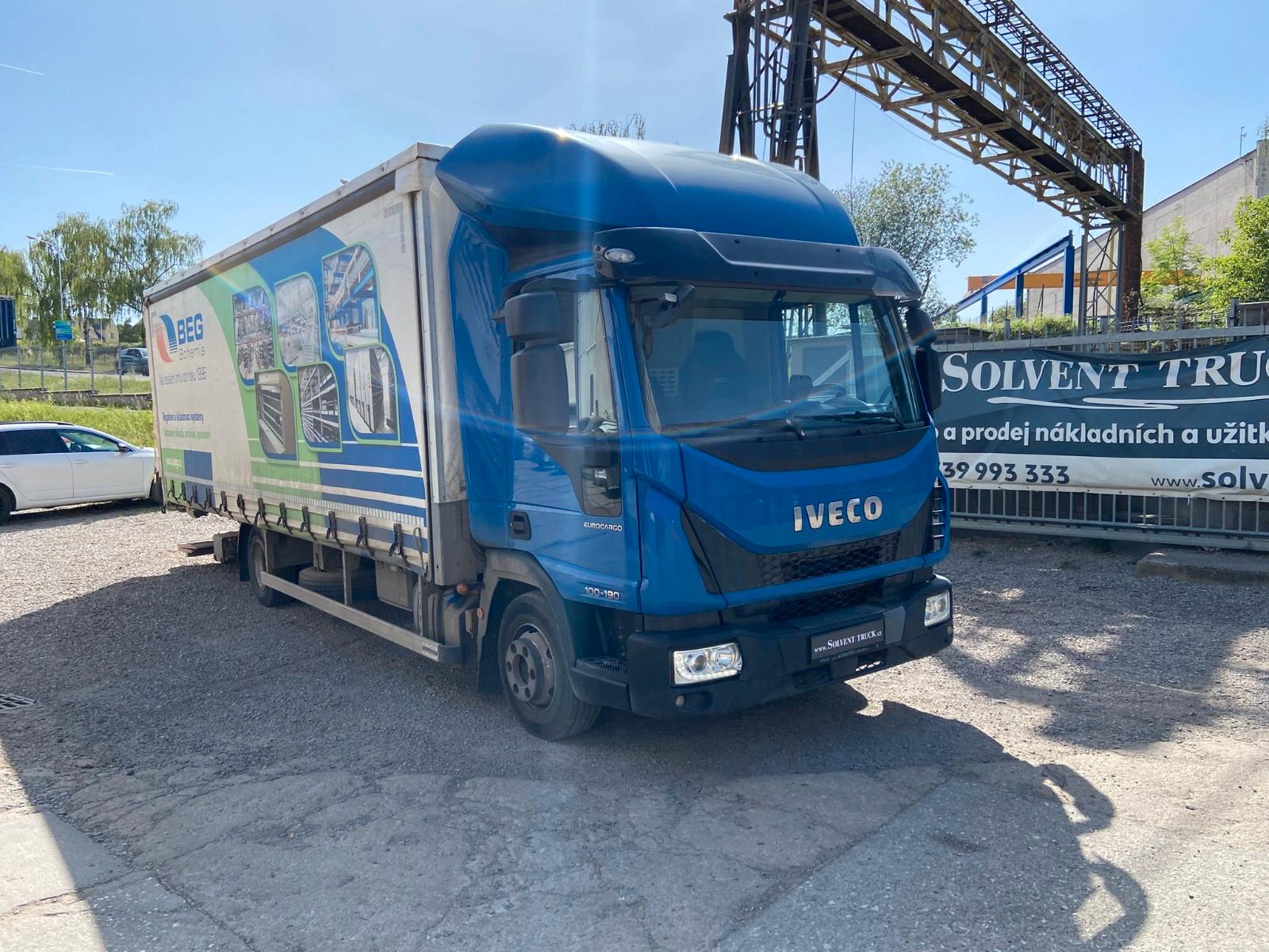 Iveco Eurocargo 100E19, Euro 6, Ladebordwand