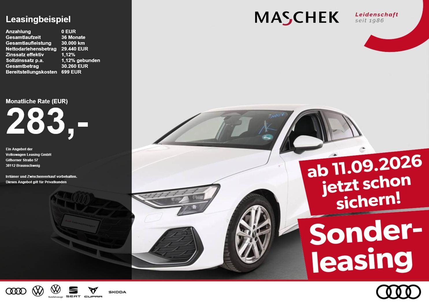 Audi A3 Sportback S line 35 TFSI S tronic HUD R-Cam N, миниатюра 9