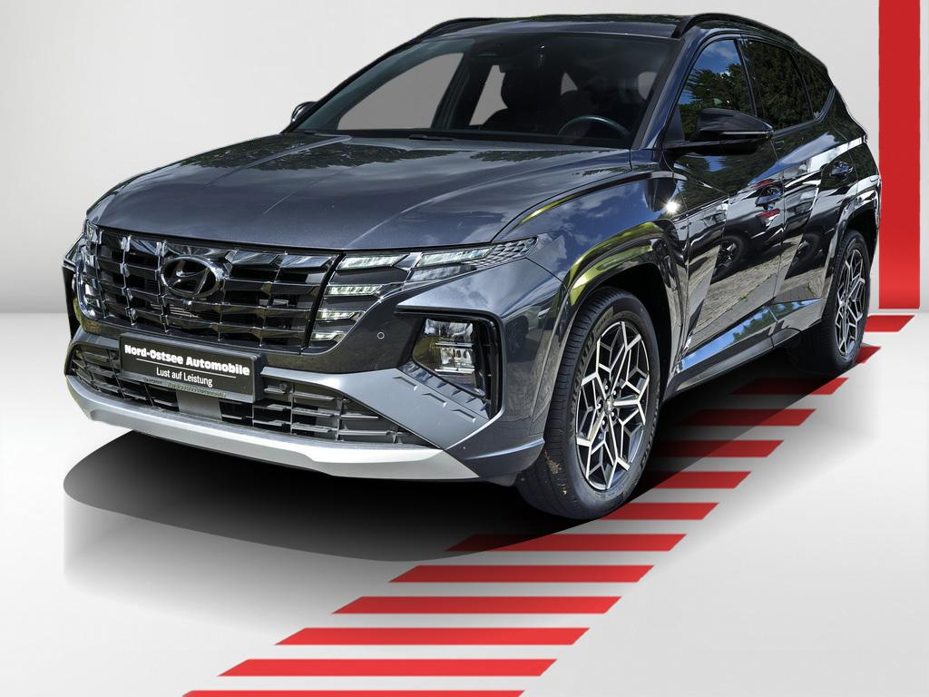 Hyundai TUCSON 1.6 T-GDI N LINE 4WD SHZ LHZ LED NAVI PDC, миниатюра 2