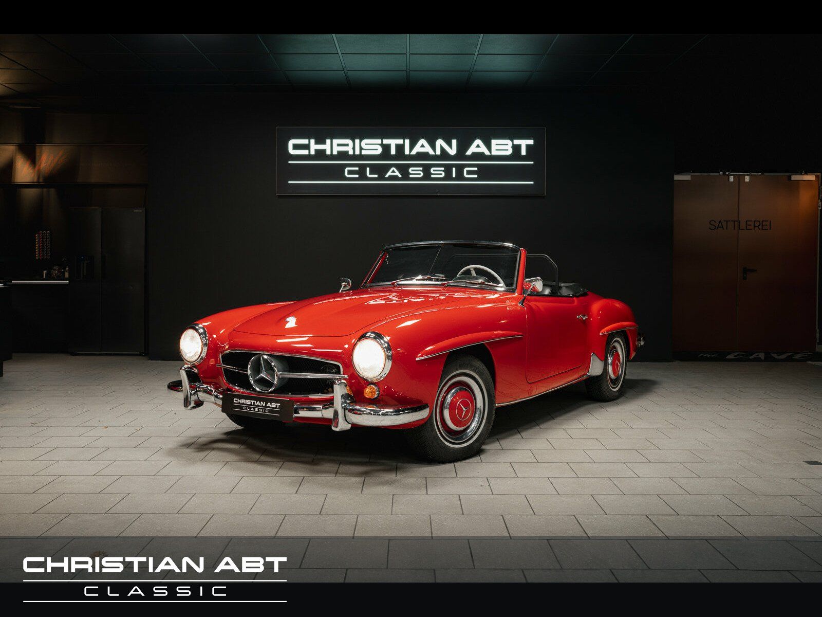Fahrzeugabbildung Mercedes-Benz 190 SL 121 Cabrio