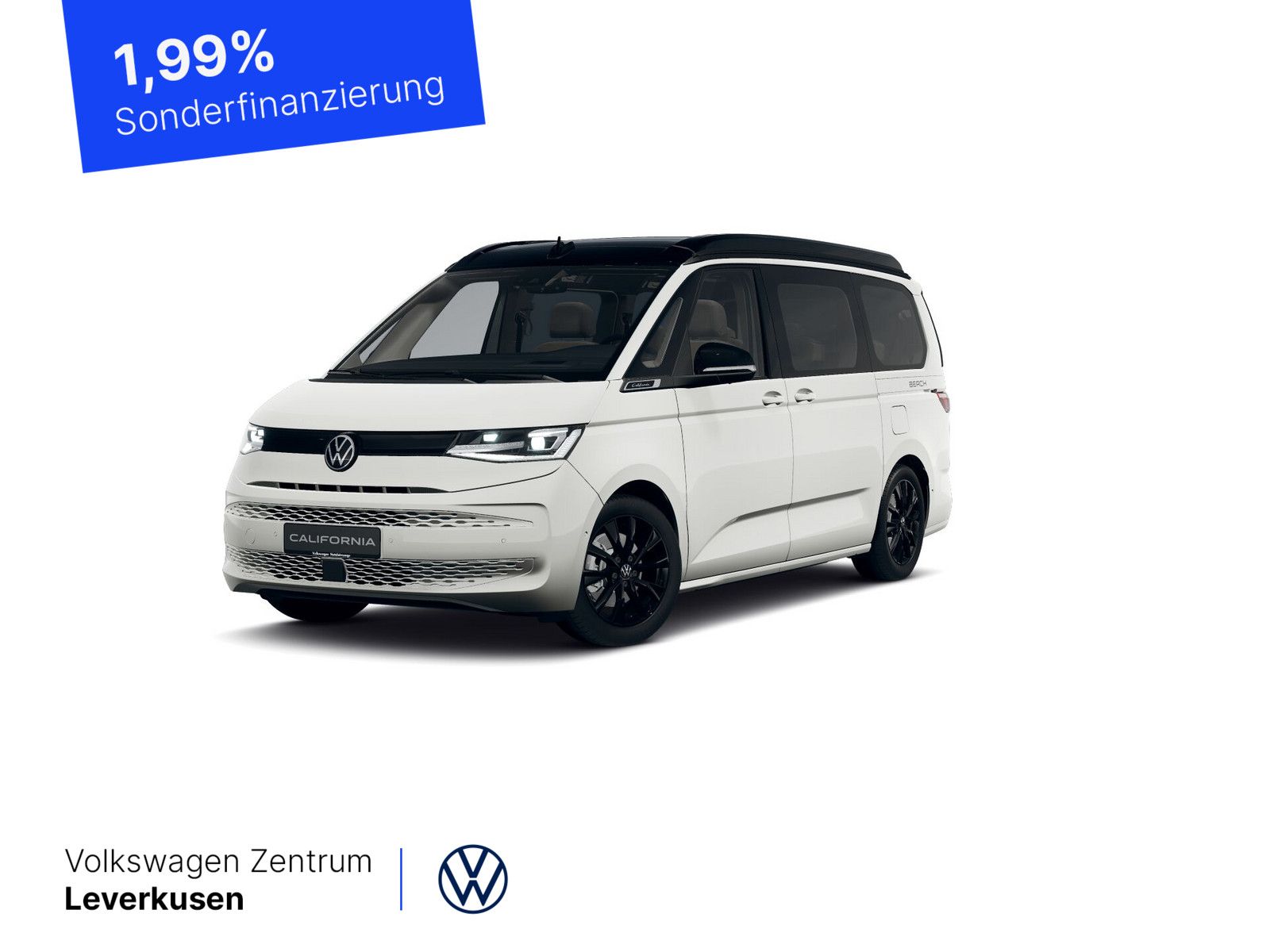 Volkswagen T7 California Beach 6-SITZER 360° ACC AHK KAM