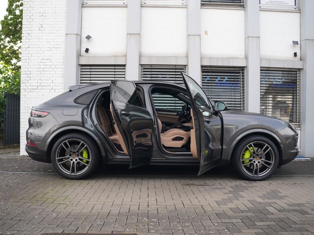 PORSCHE E-Hybrid Coupé LEDER BEIGE-LUFT.-PANO-21TURBO