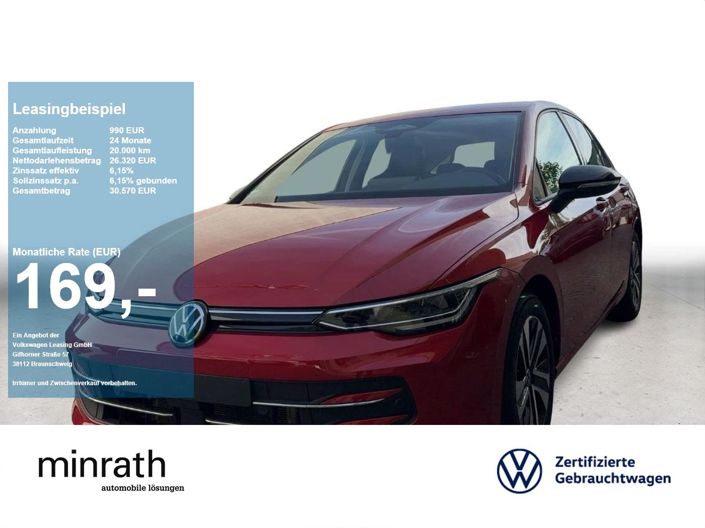Volkswagen Golf VIII ENERGY 1.5 eTSI DSG ACC NAV APP RFK SH foto 1