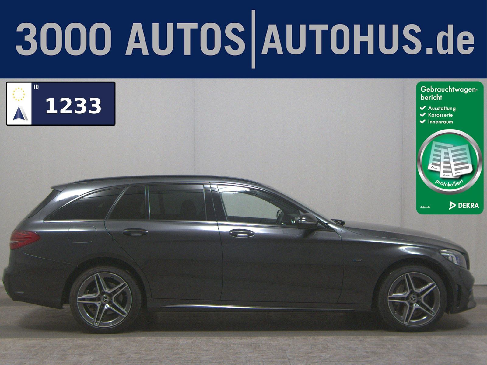 MERCEDES-BENZ C 300 T de AMG-Line Night Navi MB-LED Pano Burm.