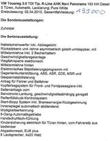 Volkswagen Touareg 3.0 V6 TDI SCR Tiptronic - - Volkswagen Touareg in Mannheim