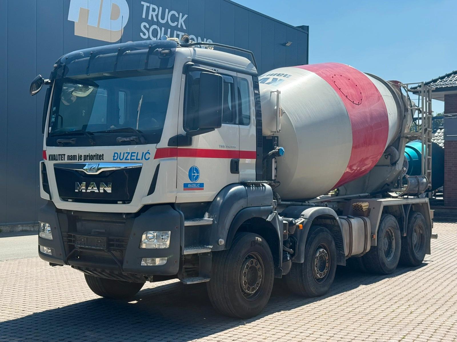 MAN TGS 35.500 8x4 10m³