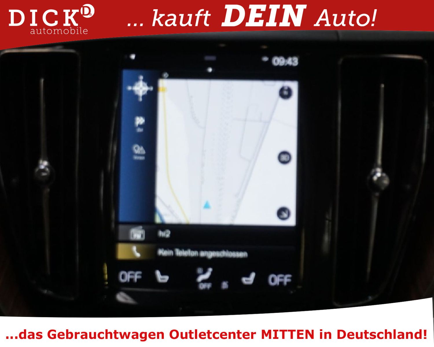 Fahrzeugabbildung Volvo XC60 D4 Aut ACC/H&K/PANO/DAB/STANDHZ/HUD/360°/8F