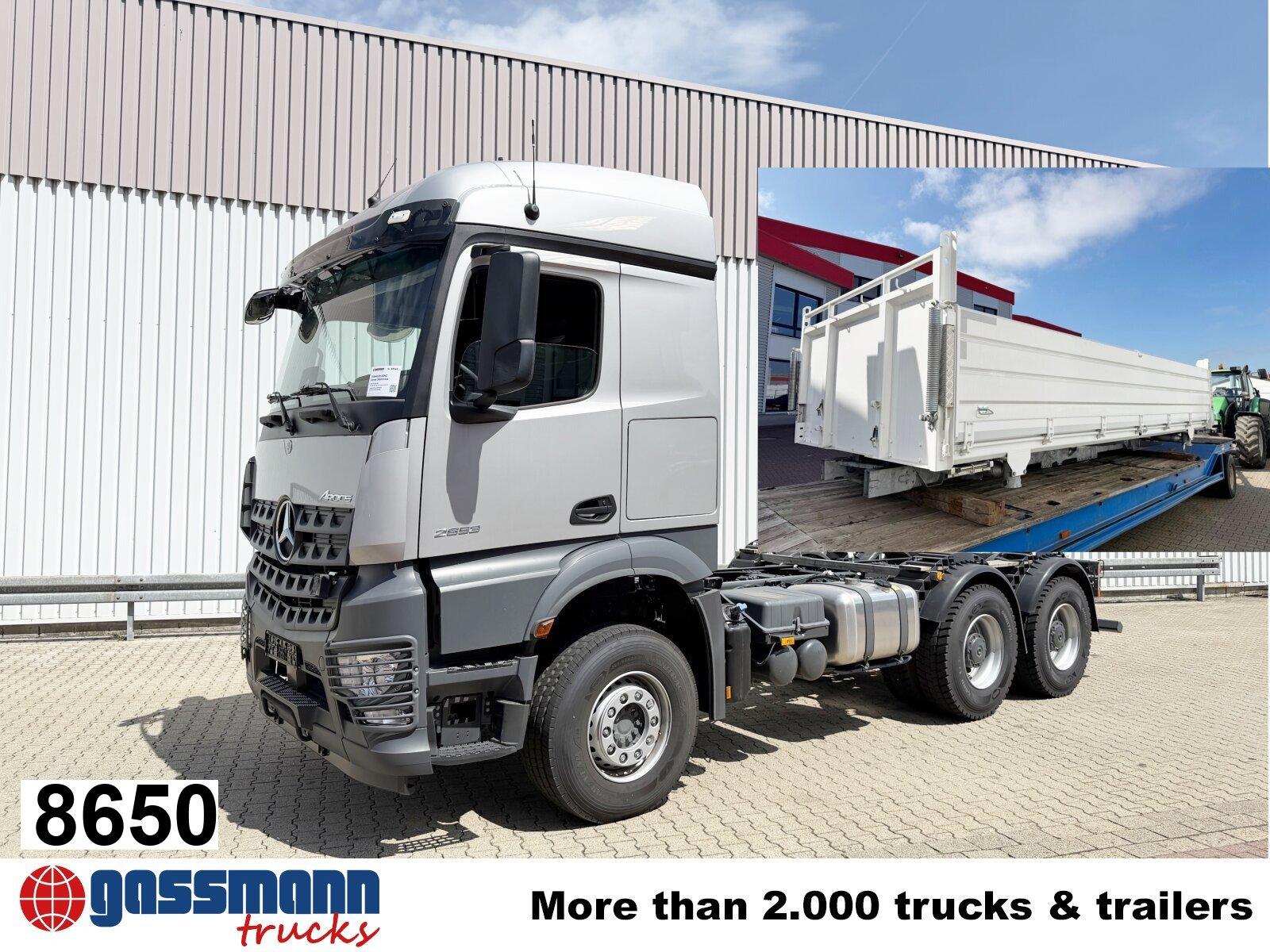 Mercedes-Benz Arocs 2653 K 6x4, Retarder, Navi,