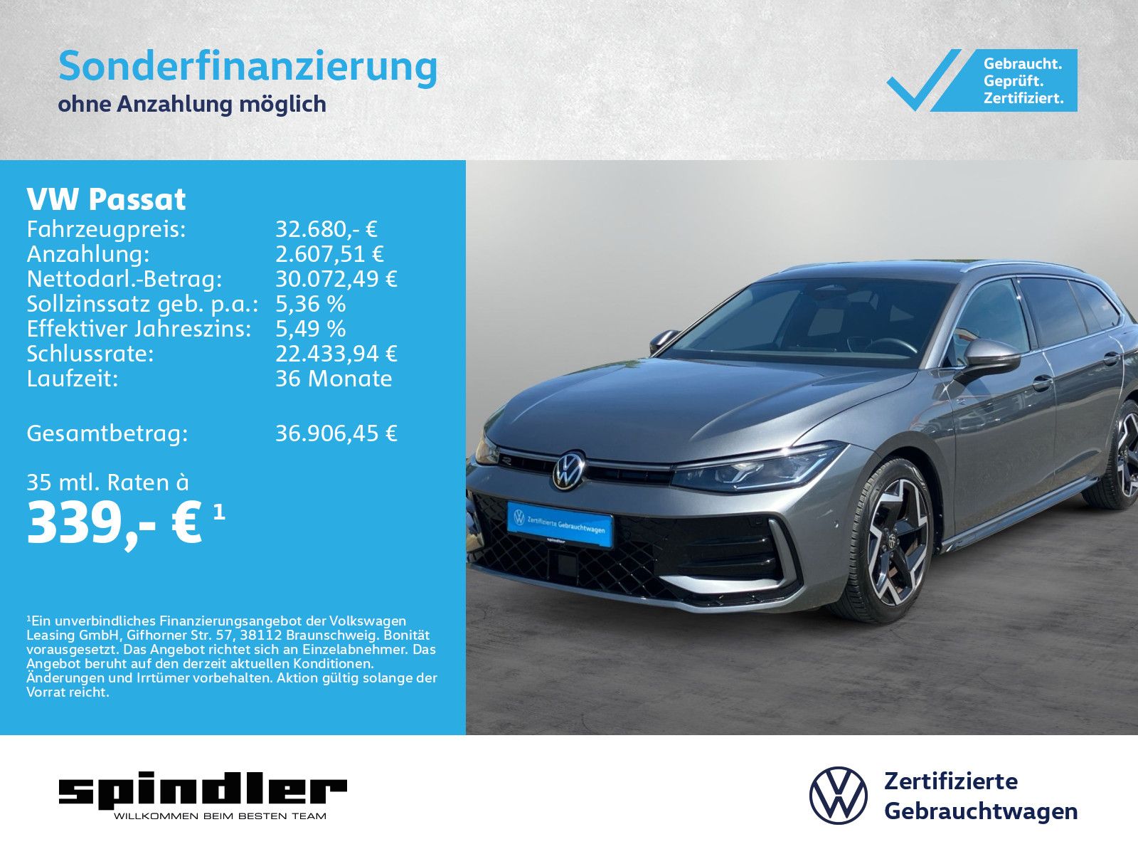 VW Passat R-Line 2.0 TDI DSG / Navi, Matrix, ACC