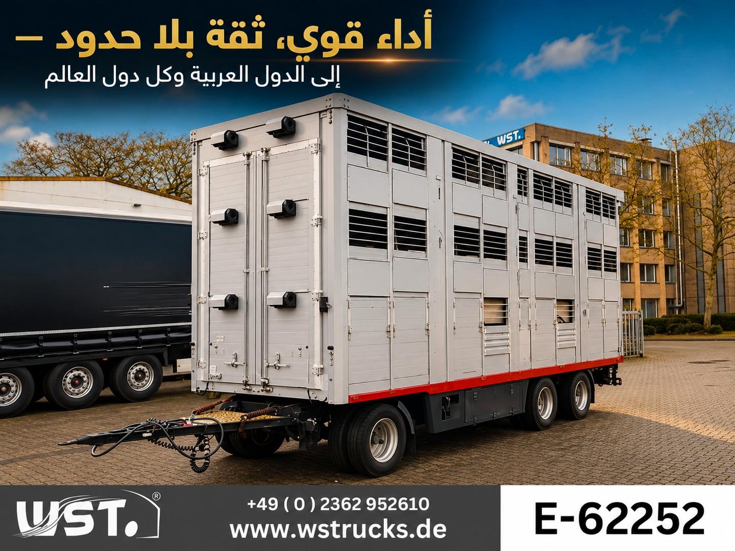 Andere KABA 3 Stock  Hubdach Viehanhänger