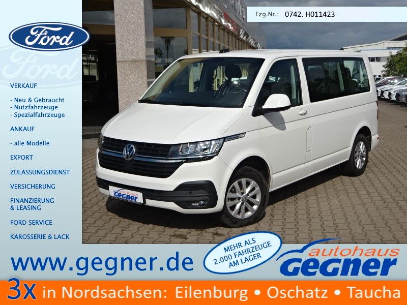 Vorderansicht des VW T6.1 Caravelle Climatronic BF-Einzel Tempomat