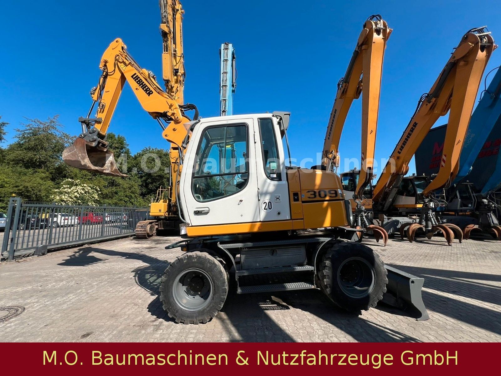 Fahrzeugabbildung Liebherr A 309 Litronic / Hammerleitung / SW / VSA / ZSA
